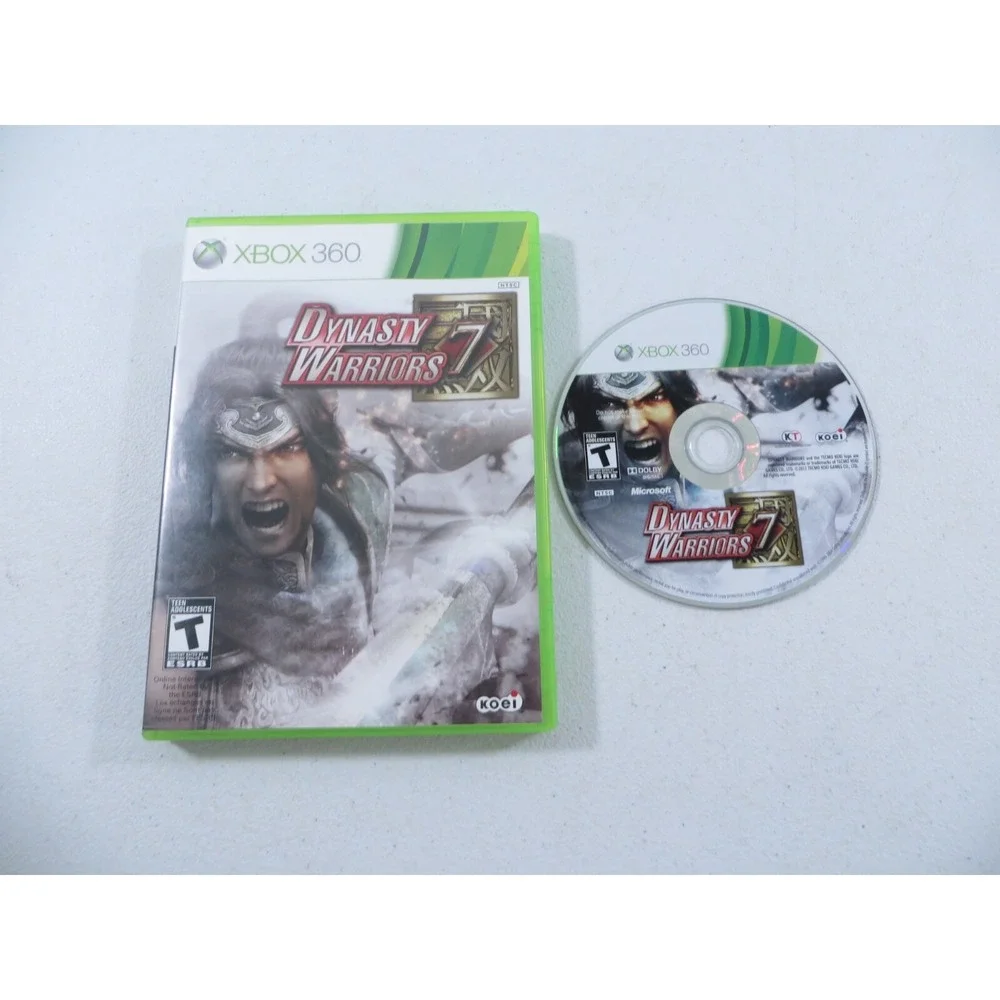 Dynasty Warriors 7 Microsoft Xbox 360 2011 No Manual‎ TESTED WORKING